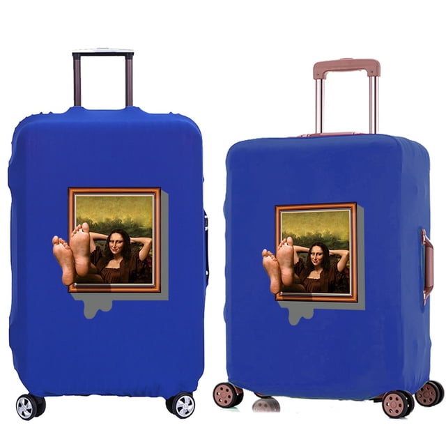 Travel Luggage Protective Cover 3d Pattern Travel Accessories Elastic Suitcase Case Apply To 18-28inch 8 3D011 M