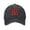 Black, variant on Men Women Washed Twill Baseball Cap Harlequin Art Adjustable Dad Hat Black