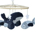 thumbnail image 3 of Lambs & Ivy Bubbles & Squirt Whale/Fish Musical Baby Crib Mobile Soother Toy, 3 of 6