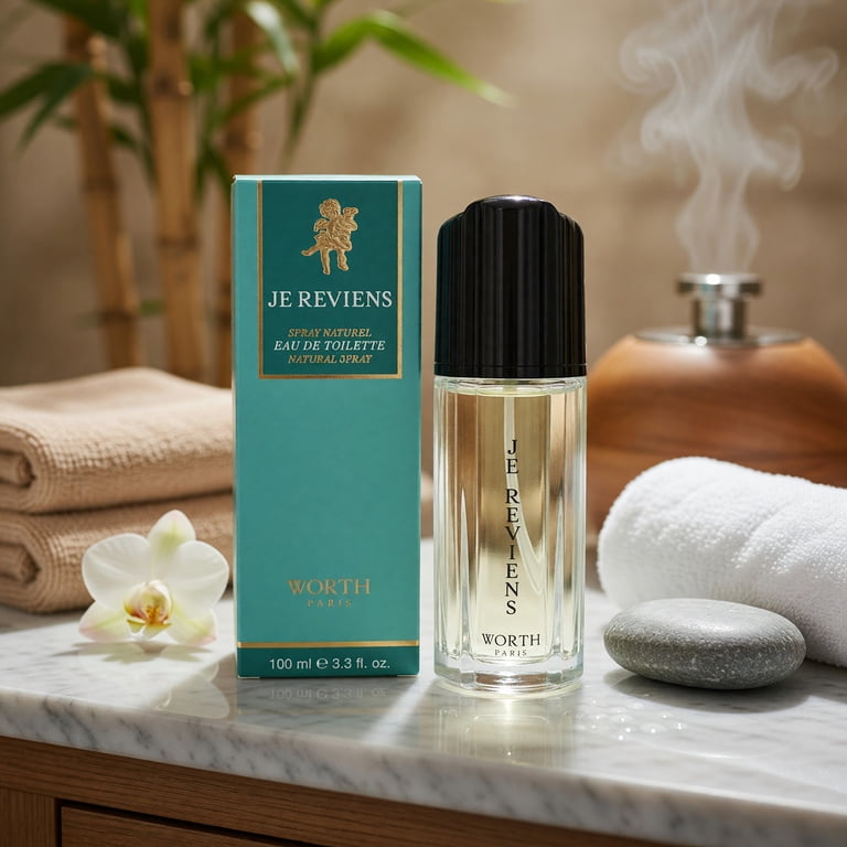 Worth, Eau de Toilette Spray, 3.3 oz, for Women, Je Reviens