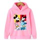 thumbnail image 3 of Sudaderas Manga Anime Mickey Minnie Mouse Sudadera con capucha Niño Niña Niño Sudadera con capucha Dibujos animados Niños Ropa linda Bebé Top Jersey, 3 of 5
