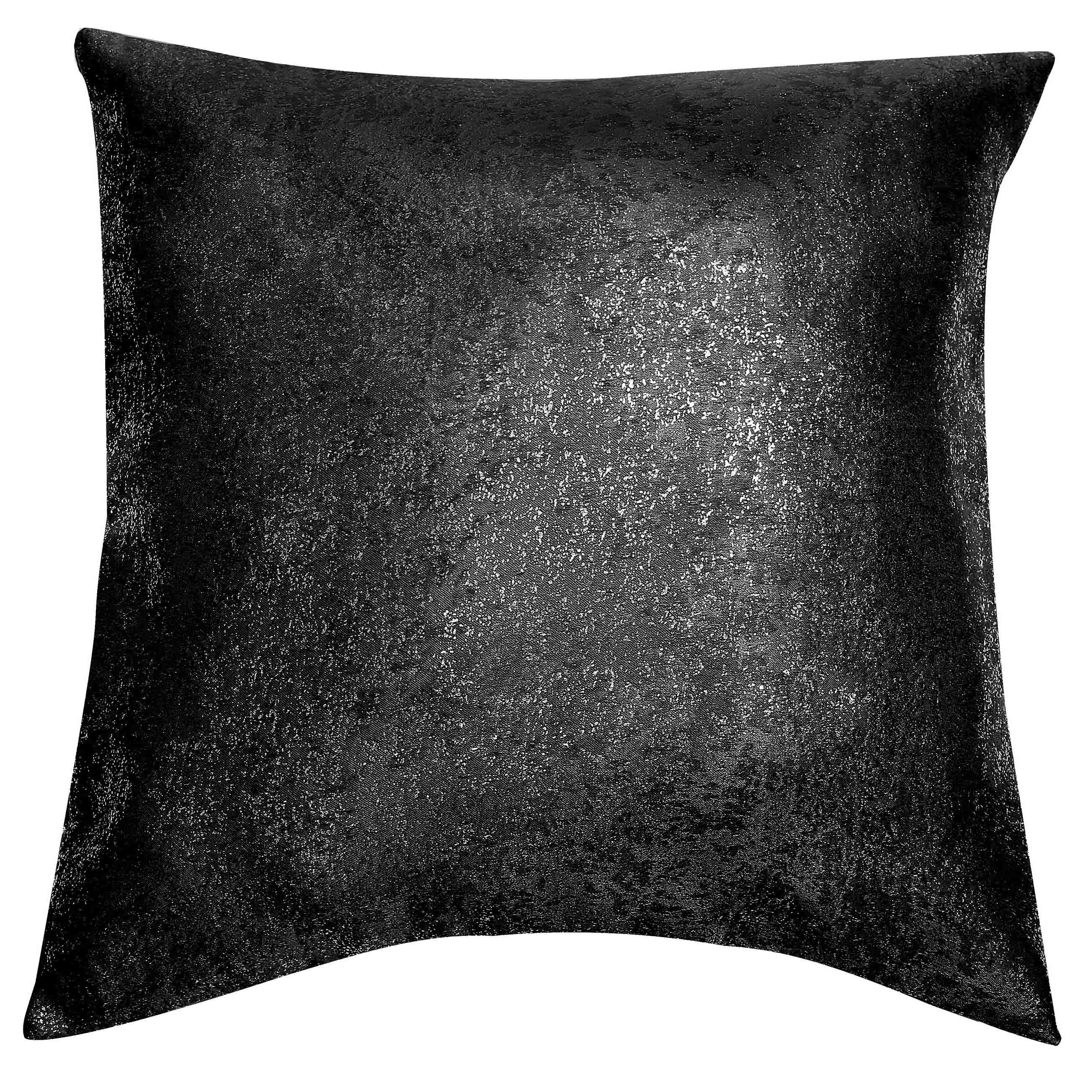 Bathroom and More Single (1) Euro/Square Size Pillow Sham with Metallic