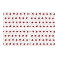thumbnail image 2 of MKHERT Funny Red Ladybugs on Gray Zigzag Chevron Placemats Table Mats for Dining Room Kitchen Table Decoration 12x18 inch,Set of 4, 2 of 4
