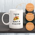 thumbnail image 3 of Designs ByLITA Taco 'bout a Fiesta! 11oz Plastic Coffee Mug Elegance | Great Novelty Gift | High Quality Sublimation | Mexican Pride, 3 of 4