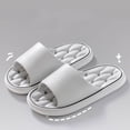thumbnail image 2 of Jamicy Shower Shoes for Women Soft Anti-Slip Pool Slides Comfort Quick Drying Shower Shoes with Drain Holes Bathroom Slides Slippers, 2 of 8