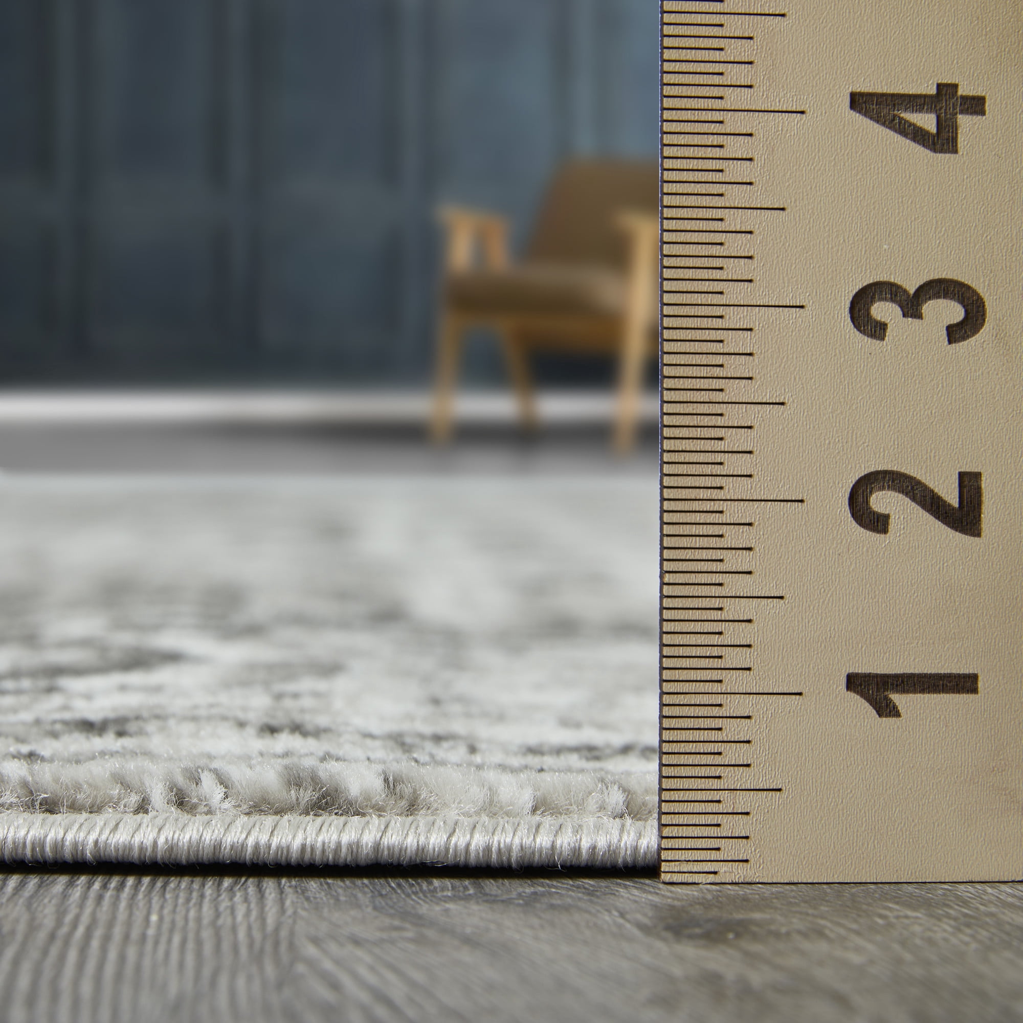 Loomaknoti Rhane Allinzie 5' x 7' Ivory Oriental Indoor Area Rug