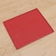 thumbnail image 2 of Tapete de silicona para comida de mascotas, premium, impermeable, antiadherente, para perros y gatos, mantel individual, almohadilla lavable (rojo), 2 of 7