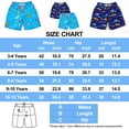 thumbnail image 5 of 2 Pack Boys Swimming Trunks Toddler Kids Dinosaur Swim Shorts Cute fish Boy Swimsuit, 5 of 5