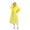 Yellow#1302, variant on EVA Waterproof Rain Poncho Coat | Lightweight, Foldable, Breathable Outdoor Rain Jacket for Hiking, Camping, Travel | Loose Fit, Easy Clean, Wear-Resistant | 47.2" Long, 26.7" Bust, 30.3" Sleeve, 1