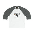 thumbnail image 2 of BLOCK EM ALL - Unisex 3\4 Sleeve Baseball Tee, 2 of 14