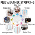 thumbnail image 5 of Weather Stripping Brush for Sliding Windows,Self Adhesive Weatherstrip Seal Strip, 5 of 5