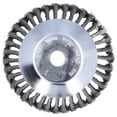 thumbnail image 1 of Brosse en Fil d'Acier Torsadé, Roue en Fil d'Acier Torsadé Nœud en Acier Roue de Désherbage Ultra Réactive, 1 of 8