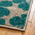 thumbnail image 6 of Rugs.com Azalea Collection Rug – 8' x 10' Blue Medium Rug Perfect For Living Rooms, Large Dining Rooms, Open Floorplans, 6 of 8