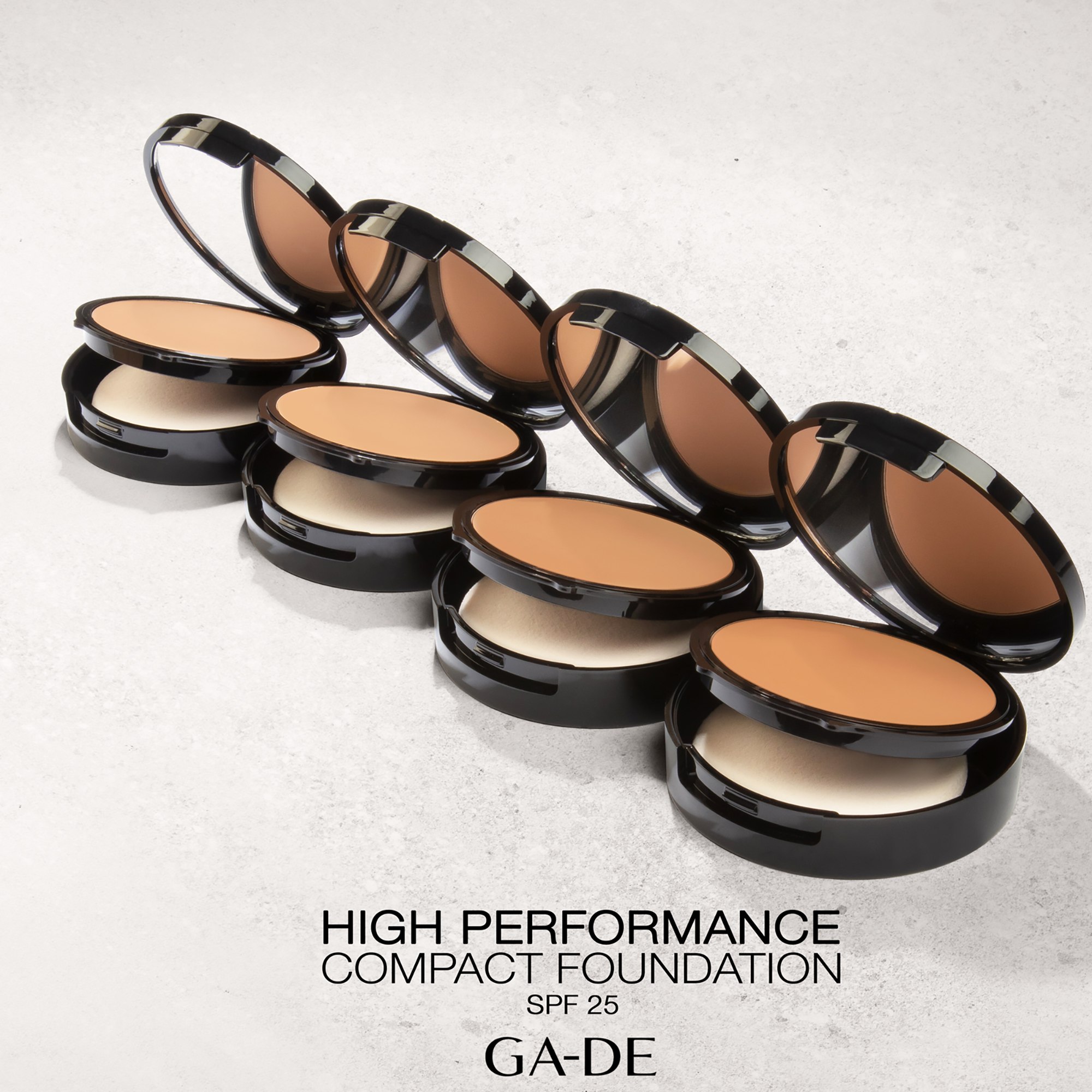 GA-DE High Performance Compact Foundation 2, Foundation Powder, 0.4 oz