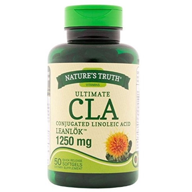 Nature's Truth CLA Conjugated Linoleic Acid LeanLok Softgels, 1250 mg