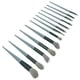 thumbnail image 5 of Brocha para colorete, 13 brochas de maquillaje completas, kit de brochas cosméticas, brocha para polvos faciales, compacta y ligera, 5 of 8