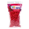 Go Create Red Plastic Pony Beads, 500 Count, Ages 6 Years & Up