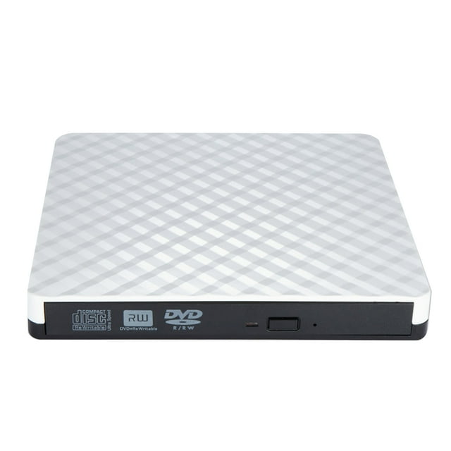PC Laptop External USB 3.0 DVD CD writer; portable PC RW CD Writer Portable Optical Drive Burner Reader Player Tray