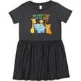thumbnail image 3 of Inktastic My First Trip to the Zoo Girls Toddler Dress, 3 of 5