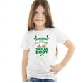 thumbnail image 3 of Working on My Santa Body for Christmas Unisex Toddler T Shirt, 3 of 4