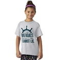 thumbnail image 3 of I Like Big Boats and I Cannot Lie Crewneck T Shirts Boy Girl Teen Brisco Brands L, 3 of 6
