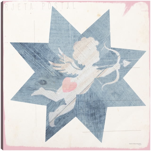 Cuadro Decorativo - Cupido Jr Impresión en canvas, estrechado.