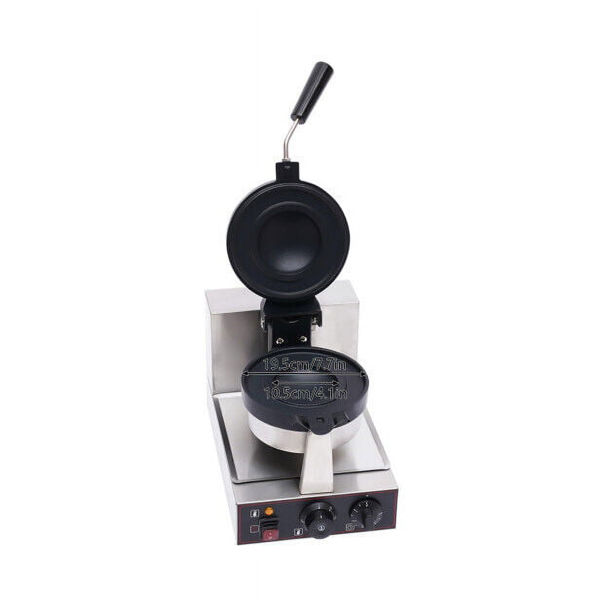 Miumaeov 1000W Electric Burger Waffle Maker Machine Commercial Non Stick Panini Hamburger Press Baking Machine