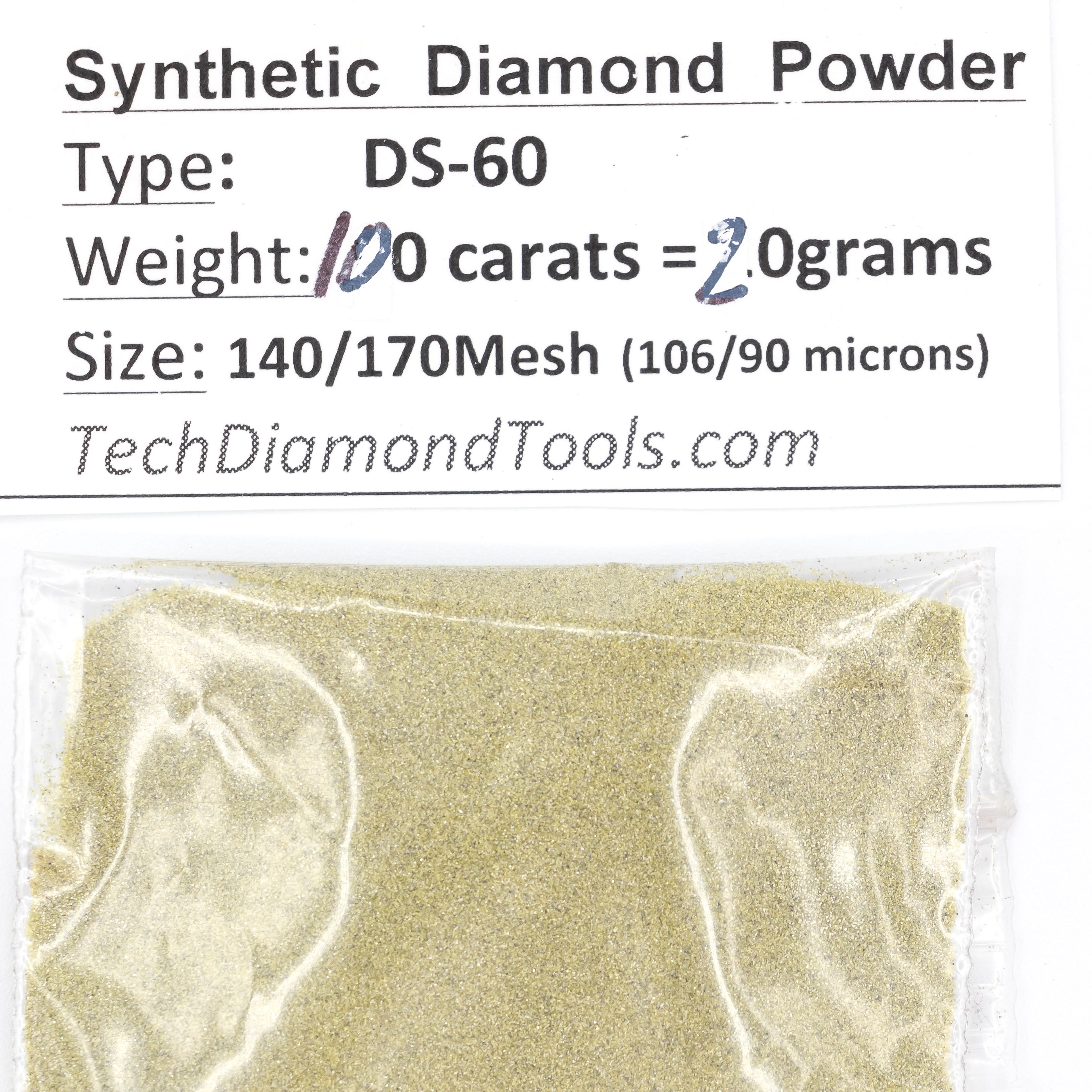 High Grade Synthetic Diamond Powder Lapidary 100carats=20gram 400 Mesh 28~20 μm 