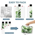 thumbnail image 4 of Awypu FRAMED Tropical Botanical Plant Square Outdoor Picnic Blanket for Camping, Park, Beach, Grass, Outdoor 58.3x58.3in, 4 of 6