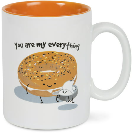 Pavilion - Everything Bagel with Cream Cheese - You Are My Everything - Large 18 oz Coffee (Best Cream Cheese For Everything Bagel)