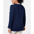 thumbnail image 4 of Charter Club Chandail Molletonné Frais pour Femmes, Bleu, Grande Taille, 2X, 4 of 10