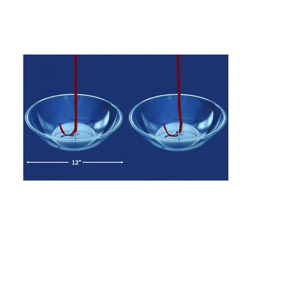 Balloon Bowl™ Balloon Weight for Centerpieces - Party Decoration, 2 Pack 12" Diameter