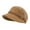 Khaki, variant on Women's Newsboy Beret Hat Corduroy Stylish Comfortable Versatile Winter Fashion Accessory Ladies Hat