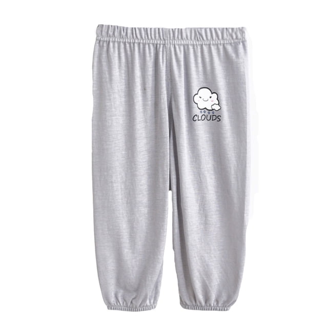 Pantalons Fins d'Extérieur pour Filles Imprimés Été Garçons Respirants Pantalons Garçons