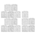 thumbnail image 1 of Moule à Dessin, 15 Pcs Modèle Lettre Motif Creux Pochoirs Modèle Performance Inégalée, 1 of 14