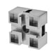 thumbnail image 4 of Bloque de elevación de metal, bloque central de metal Z030M Bloque central Bloque central de metal Estándares líderes en la industria, 4 of 9