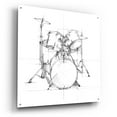 thumbnail image 2 of Epic Art "Drum Sketch" by Ethan Harper, Acrylic Glass Wall Art, 36"x36", 2 of 10