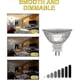 thumbnail image 2 of 12V 20W Halogen Bulbs for MR16, GU5.3 Base Dimmable, Warm White 2700K, 12-Pack, 2 of 3