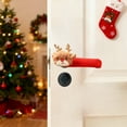 thumbnail image 4 of Kumdkd Christmas Door Handle Covers Decorations, Knit Glove Style Door Knob Covers, Easy Install Festive Decor for Home, Cabinet, Store Doors, Reusable Holiday Door Handle Decor, 7.28x2.17x1.18in, 4 of 6
