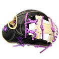 thumbnail image 6 of SSK Z5 Craftsman 11.5" Infield Baseball Glove Z5-1150BLKCMLPUR1, 6 of 6