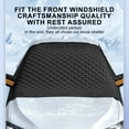 thumbnail image 2 of Windshield Snow Cover with Magnetic Edges, Winter Frost Protection, Ice Guard for Car Windshield, Snow Protector for Vehicles, Winter Car Accessories, 2 of 7