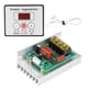 thumbnail image 2 of Regulador de voltaje digital SCR de 6000 W, control de velocidad, regulador de intensidad, termostato, CA 220 V, 2 of 12