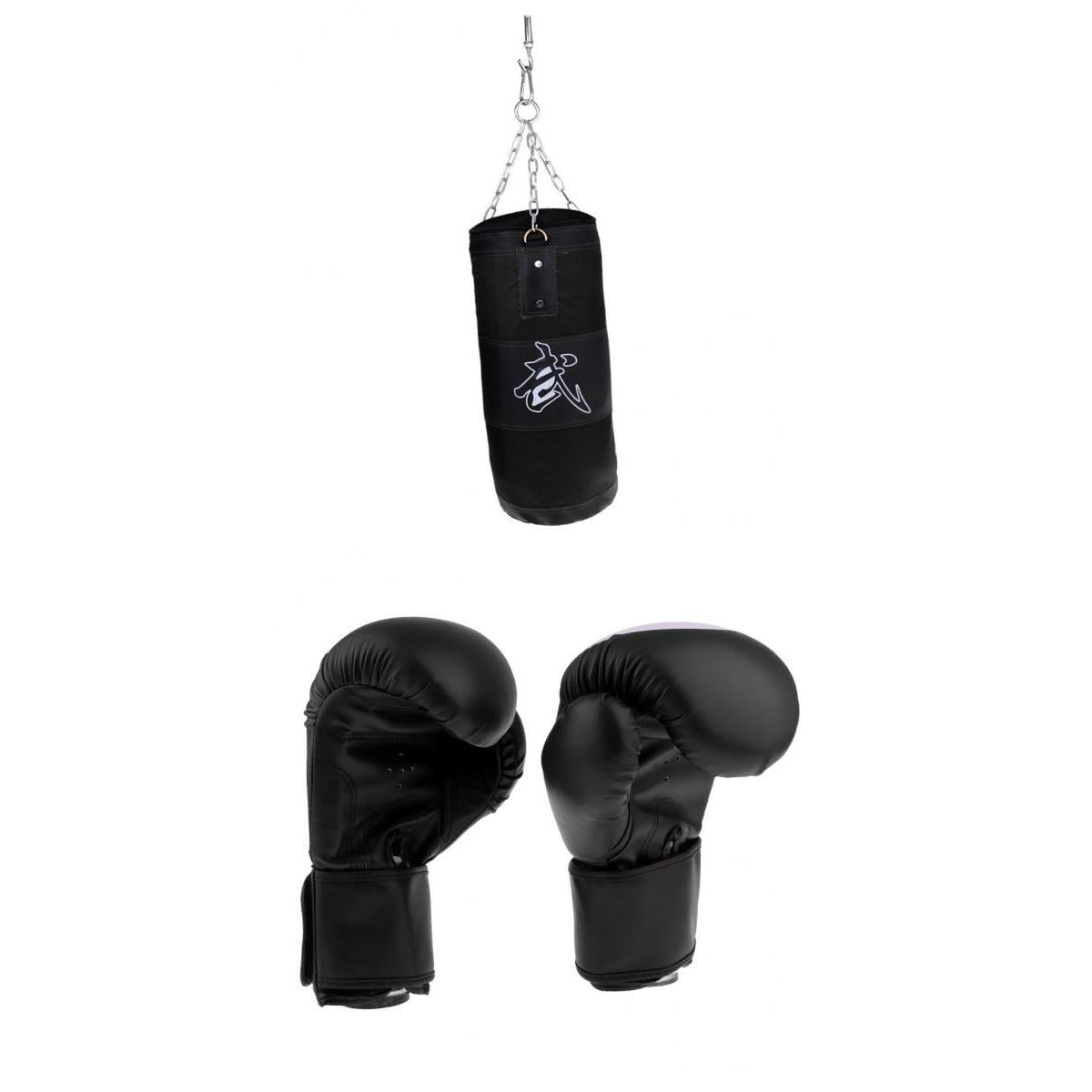 Real Leather MMA Boxing Training Punching Muay Thai Kick Boxing Punch Bags 1056 