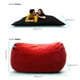 thumbnail image 2 of Sofá Puff MX con cama Gamuza Rojo King Size, 2 of 2