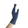 thumbnail image 4 of TRICARE Medical Nitrile Exam Gloves, Berry Blue, Box of 100, Medium 3.5 Mil, Low Derma, Medium Duty, 4 of 8
