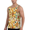 thumbnail image 2 of Salouo 70s Groovy Hippie for Men's Tank Tops,Sleeveless Muscle Shirts for Men Quick Dry Workout Tank Top Gym Muscle Tee Fitness Bodybuilding Sleeveless T Shirt-XX-Large, 2 of 7