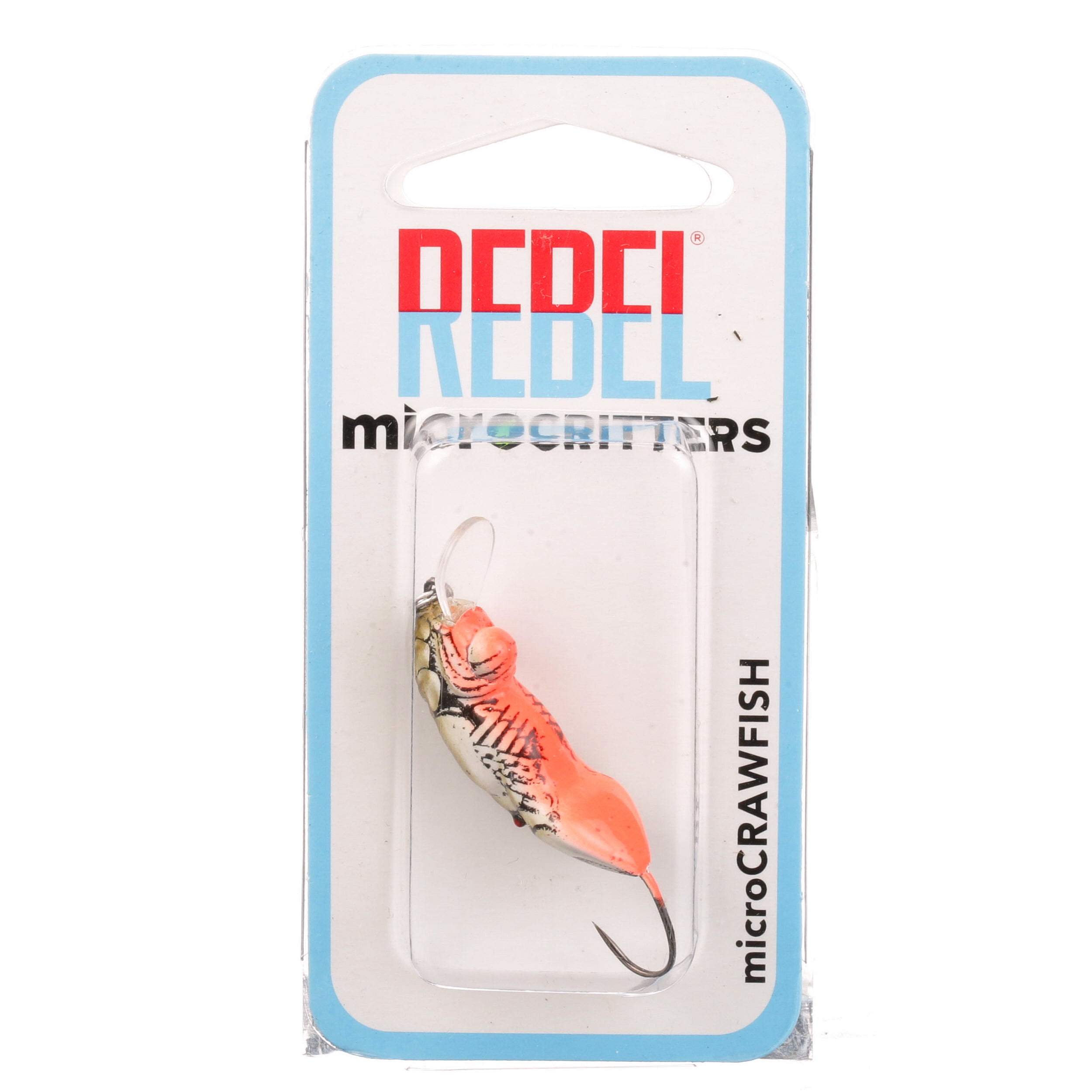 Rebel Micro Craw Fishing Lure Hard bait Stream Crawfish 1 5/16 in 1/16 oz