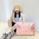 thumbnail image 5 of Bolso de fin de semana informal para mujer, bolsas de lona de viaje de gran capacidad para viajes cortos femeninos, 5 of 9
