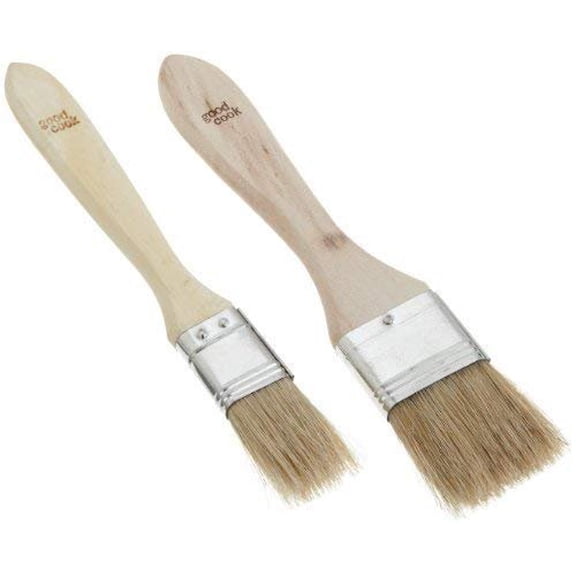 GoodCook Pastry & Basting Brush Set - Kitchen Pastry Brush - 2 Piece