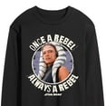 thumbnail image 3 of Star Wars - Once A Rebel Ahsoka - Men's Long Sleeve Graphic T-Shirt, 3 of 5